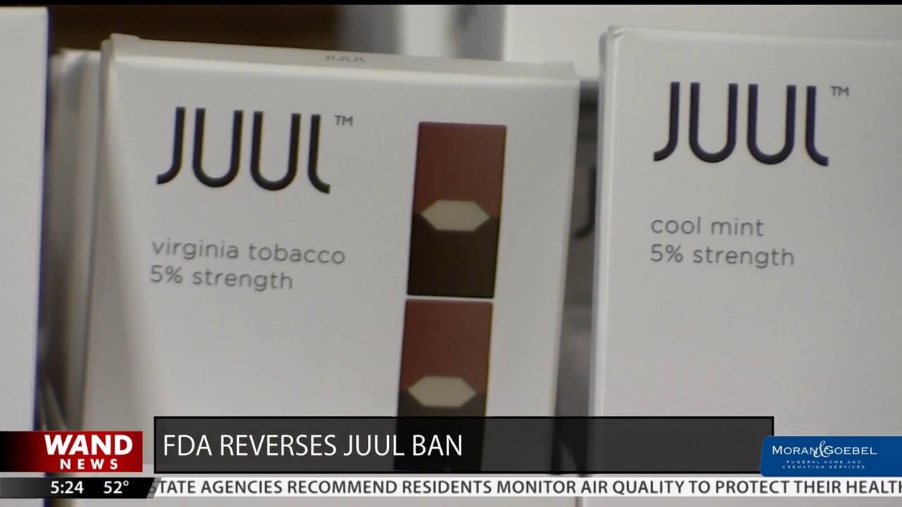The FDA reverses its ban on Juul e-cigarettes